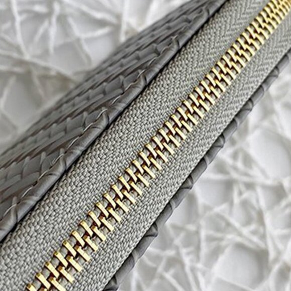 Trendy Vegan Leather Woven Pattern Zipper Wallet by Zenana - Picture 12 of 14